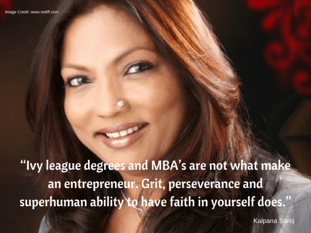 Rags to riches Kalpana Saroj